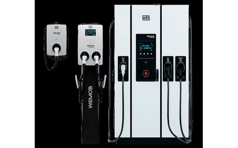 Estações de recarga WEMOB para veículos elétricos